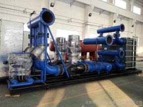 智能板式換熱機(jī)組安裝現(xiàn)場(chǎng)