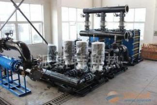 智能板式換熱機(jī)組安裝現(xiàn)場(chǎng)